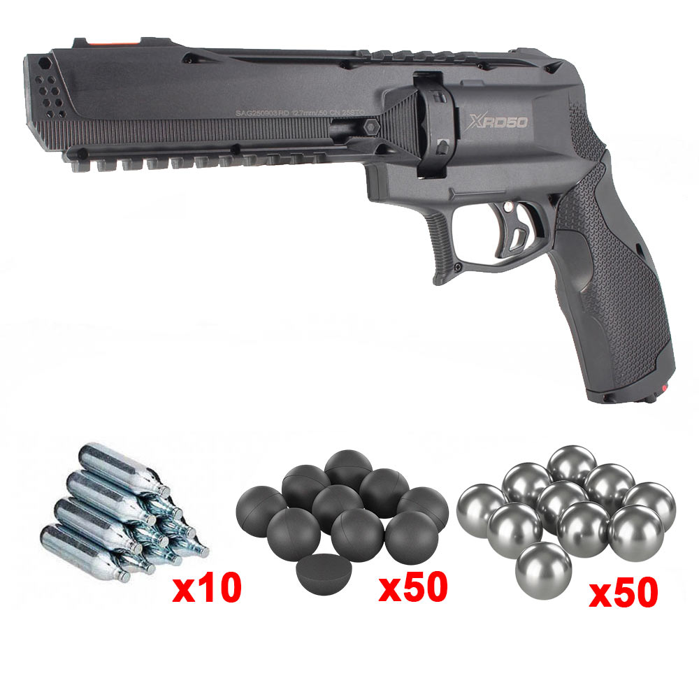 Pack-Pistolet-de-défense-XRD50-CO2-cal.-50-13-joules---Beretta-1