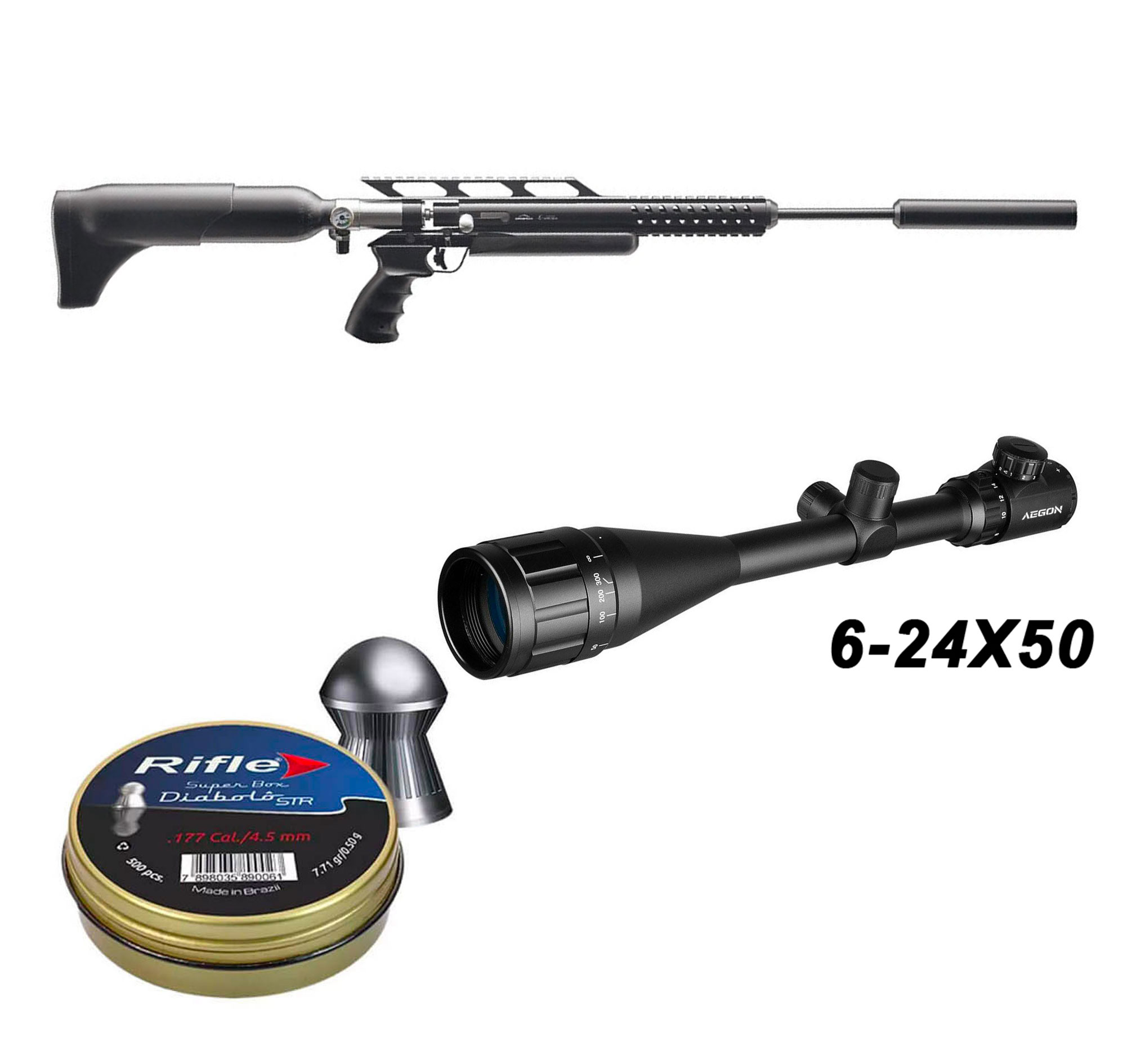 carabine-pcp-arcea-snowpeak-m18-packok