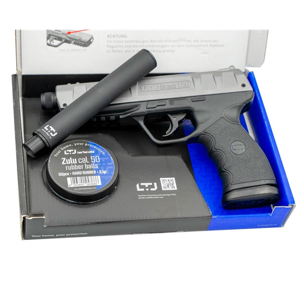 Pistolet-de-défense-LTL-Bravo-Premium-Silencieux-CO2-cal.-50-19,9-joules-10