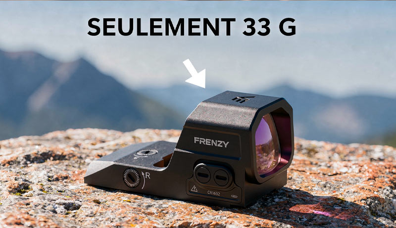 Point rouge Frenzy FA 1x16x21 Glock MOS 3 MOA vue principale