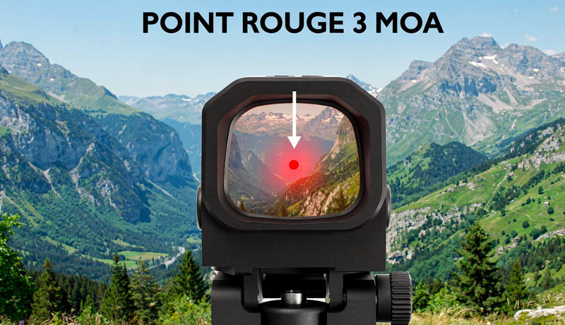 Fenêtre de visée du point rouge Frenzy FA 1x16x21 pour Glock MOS
