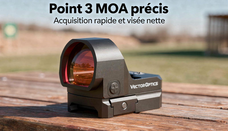 Réticule du Point Rouge Frenzy MOS SCRD-36 avec intensité réglable