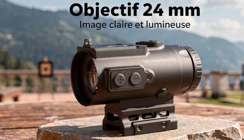 Optique Paragon 4x24 VEPS MBR avec traitement multicouche