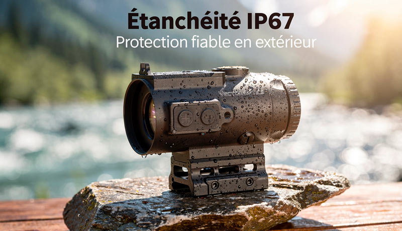 Réticule VEPS MBR gravé sur verre du Point Rouge Paragon 4x24
