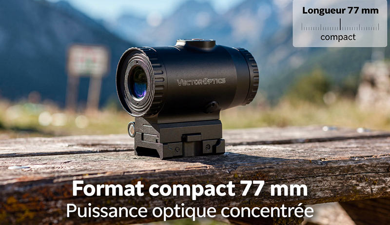 Vue détaillée du Point Rouge Paragon 3x18 VEPS MBR 1 MOA