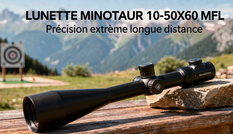 Lunette Minotaur 10-50x60 Gen 2 RET MFL vue générale