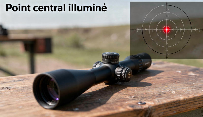 Tourelles et réticule Vector Optics Continental X6