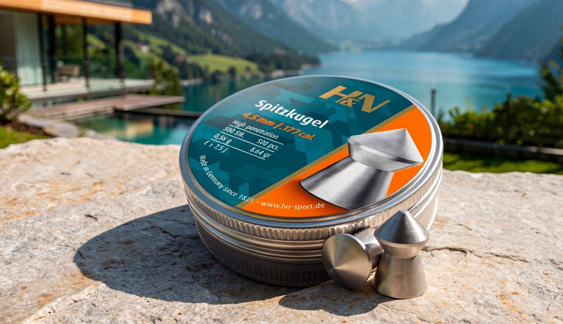 Plombs pointus H&N Spitzkugel de 0,56 gramme