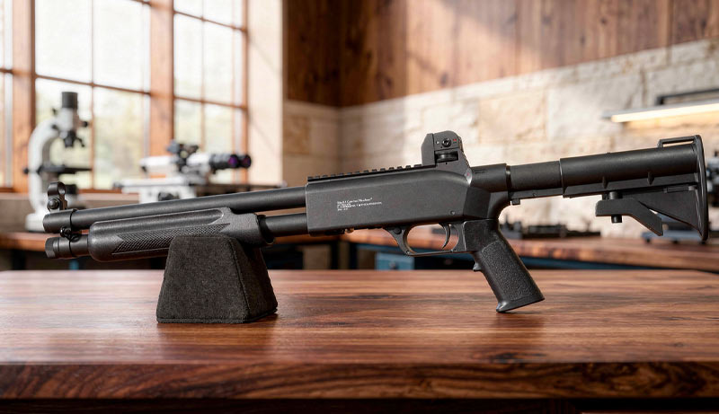 Fusil à pompe de défense SG68 noir 16 pouces calibre 68