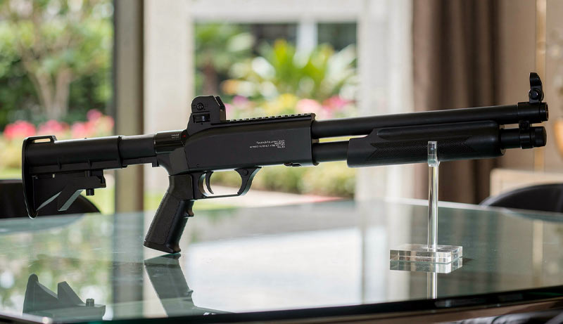 Mécanisme à pompe du fusil SG68 calibre 68