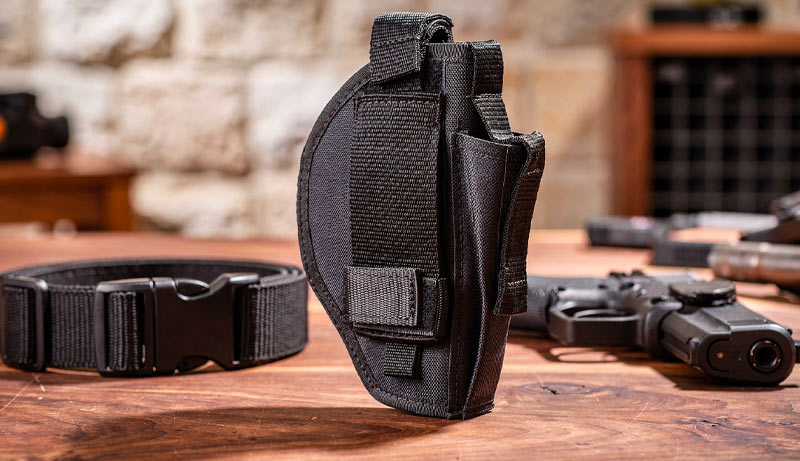 Holster ceinture ambidextre UTG en Cordura pour pistolet