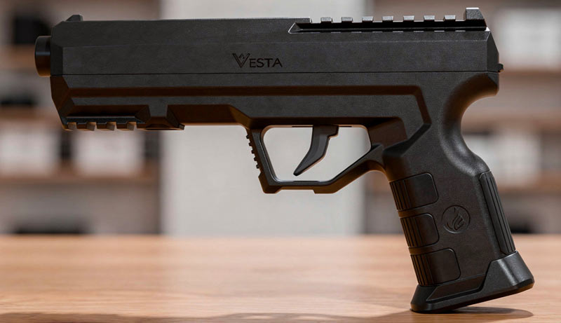 Vesta Guardian 68 calibre .68 CO2, 19,9 joules, lanceur de défense catégorie D