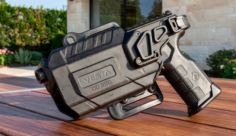 Holster QD Pro rigide à extraction rapide pour Vesta Guardian 68