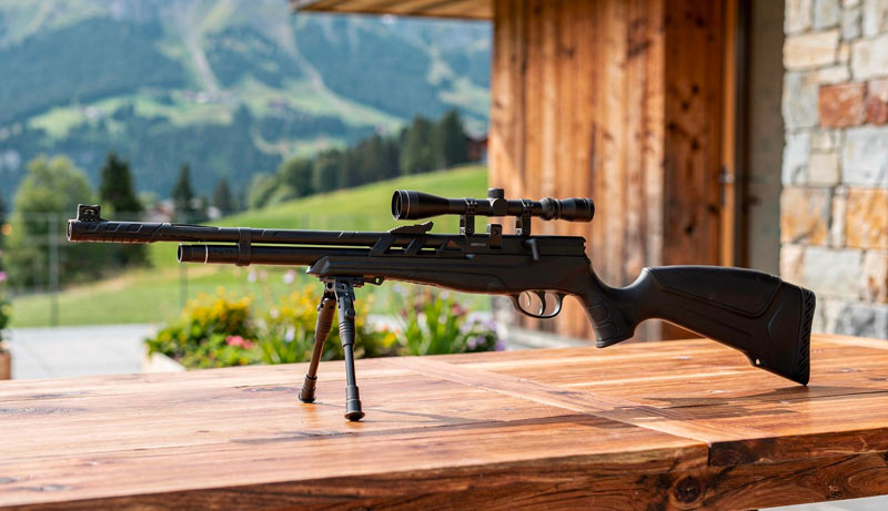 Pack Beeman Raider Pro 1320 lunette 3-9x40 bipied calibre 5,5 mm
