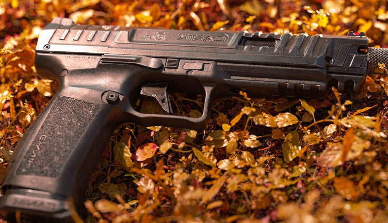 Détails et variantes du pistolet Canik Rival Dark Side