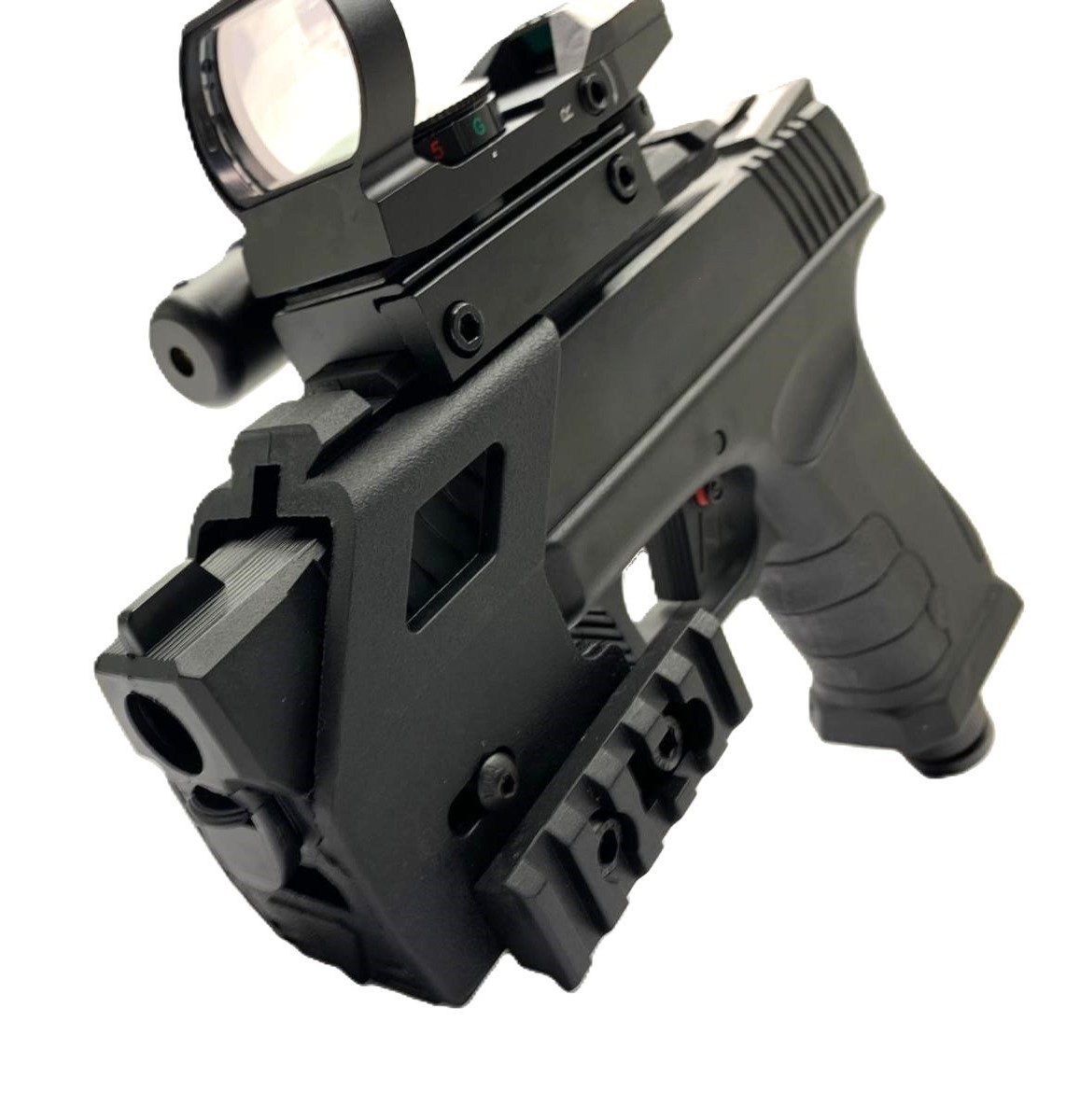 Pistolet GS50 chargeur et système Emergency Push