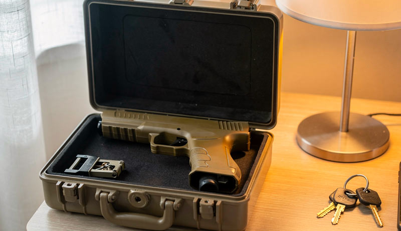 Design ergonomique et finition Tan Gunsmith GS50