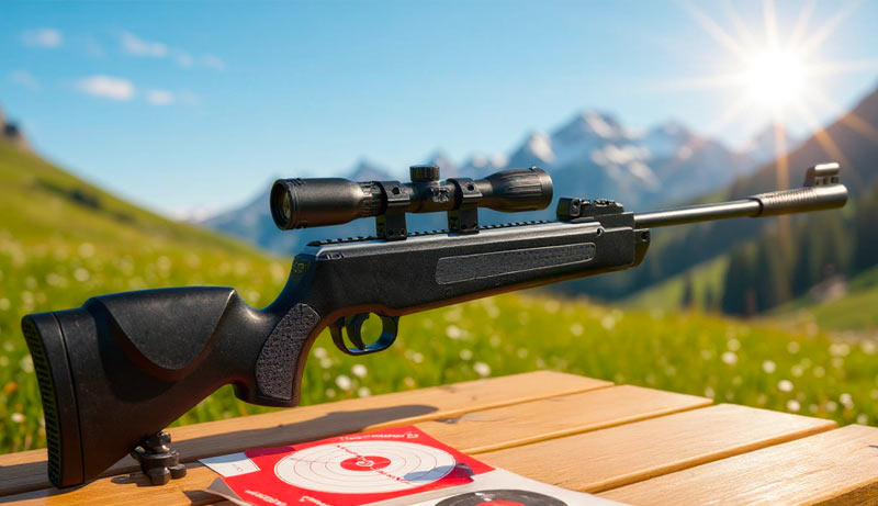 Carabine à plombs Artémis SR1400F avec lunette et bipied