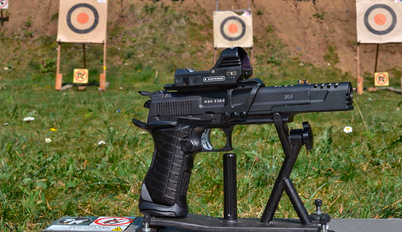 Pistolet Umarex Racegun 4.5 mm vue détaillée