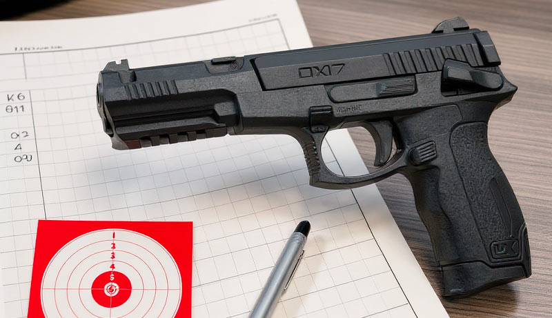 Fonctionnement pistolet Umarex DX-17 à ressort
