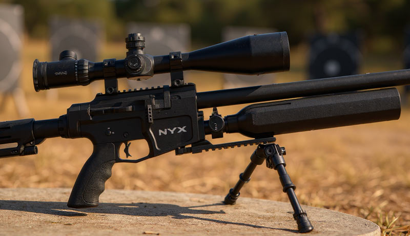 Carabine Reximex NYX Black PCP design tactique