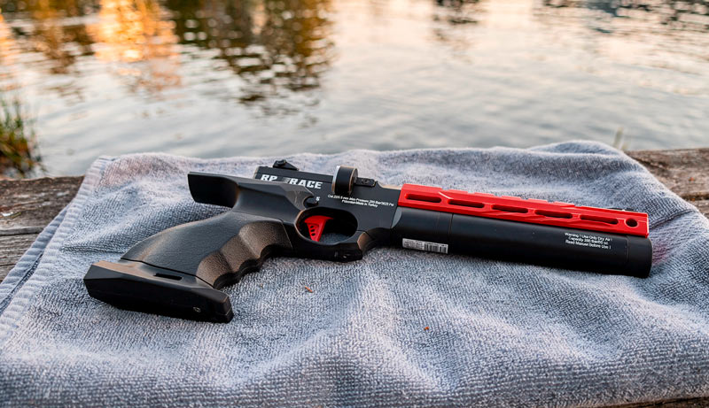Pistolet RP Race Rouge Reximex vue générale