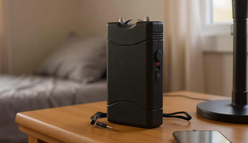 Lampe LED intégrée du shocker KARO Black