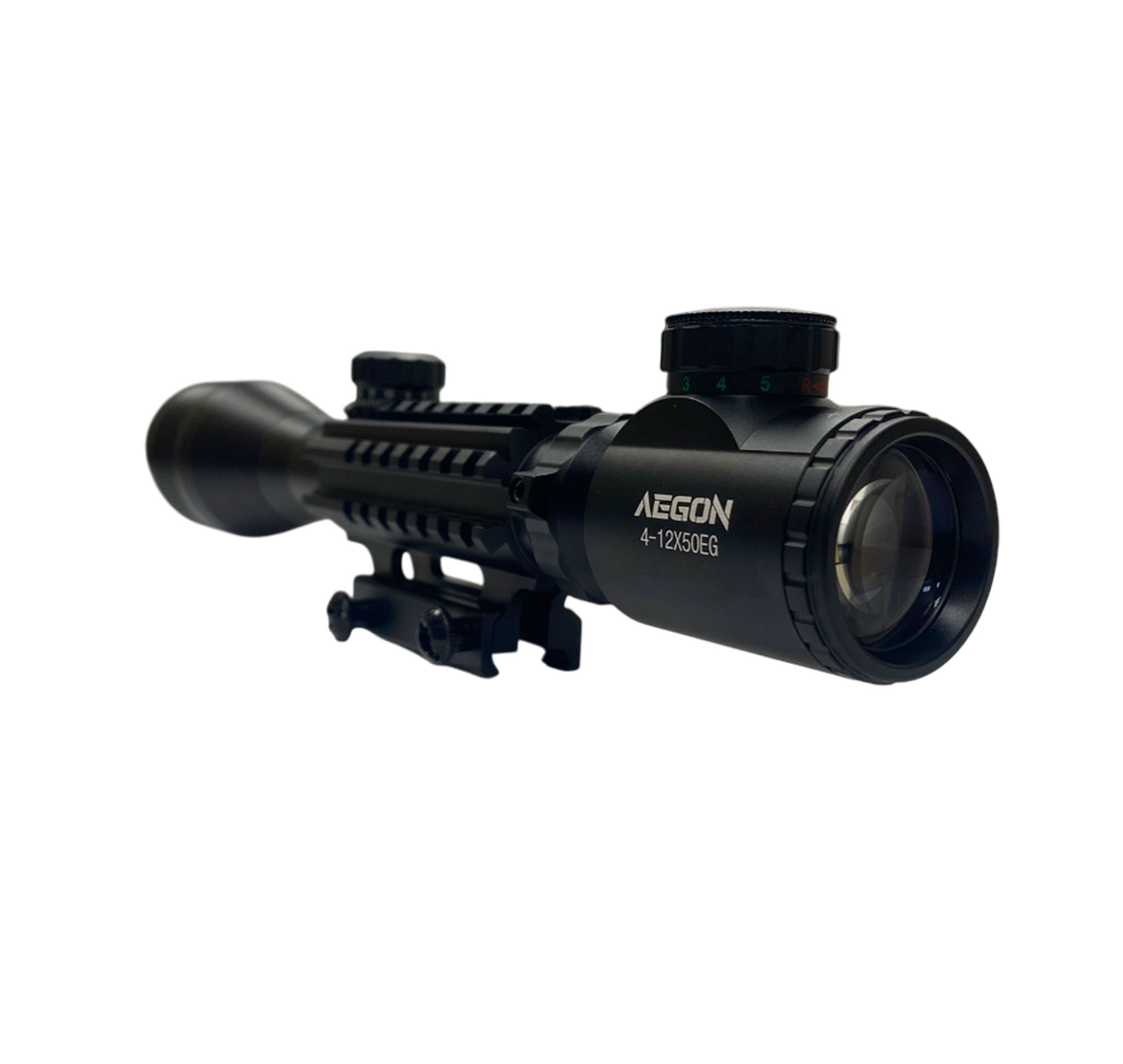 Lunette de visée Aegon C4-12x50 avec zoom variable