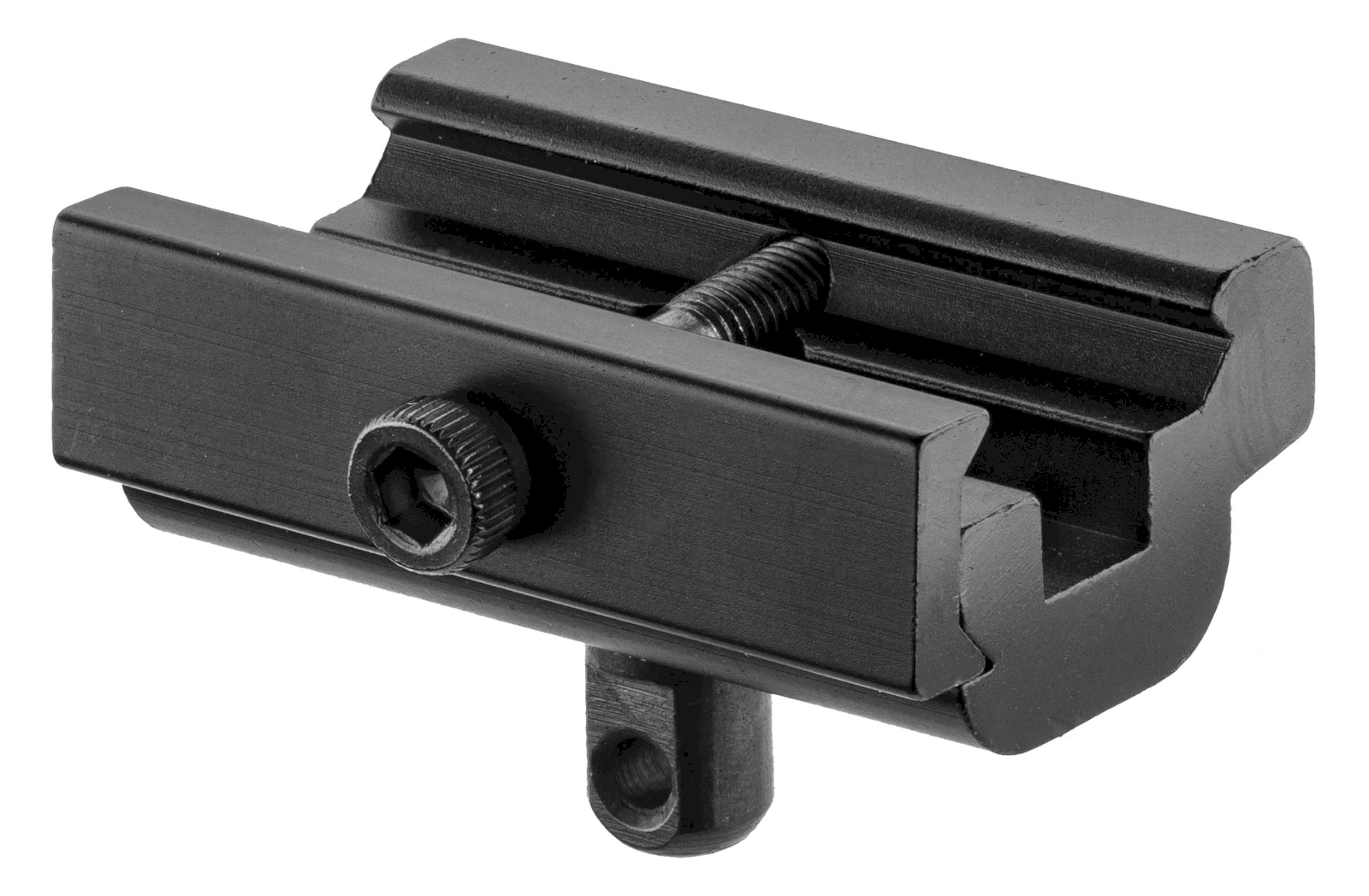 Bipied carbone avec fixation grenadière et adaptateur Picatinny