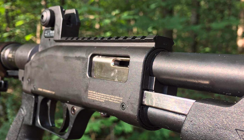 Fusil à pompe SG68 16 joules calibre 68 vue détaillée