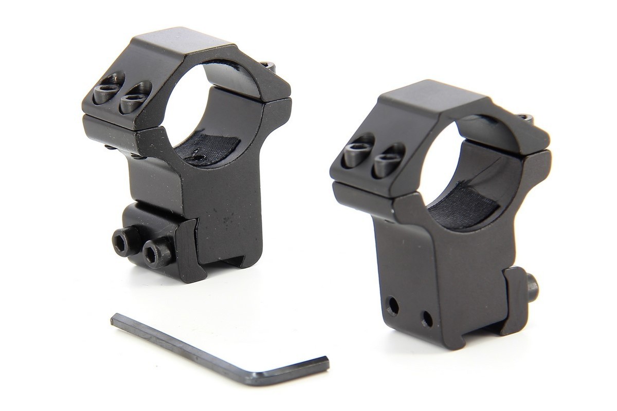 Colliers de montage fixes hauts pour rail 11 mm