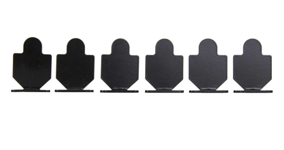 Cible silhouette pivotante pour entraînement au tir