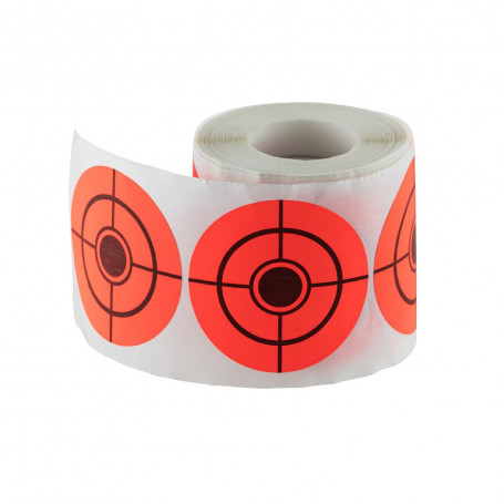 Rouleau de 250 stickers cibles haute visibilité