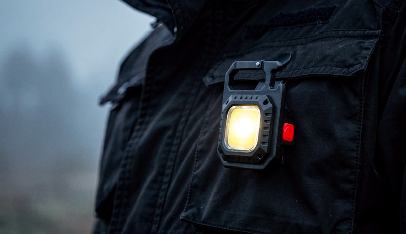 Écran d’alimentation et indicateur de batterie lampe LED COB