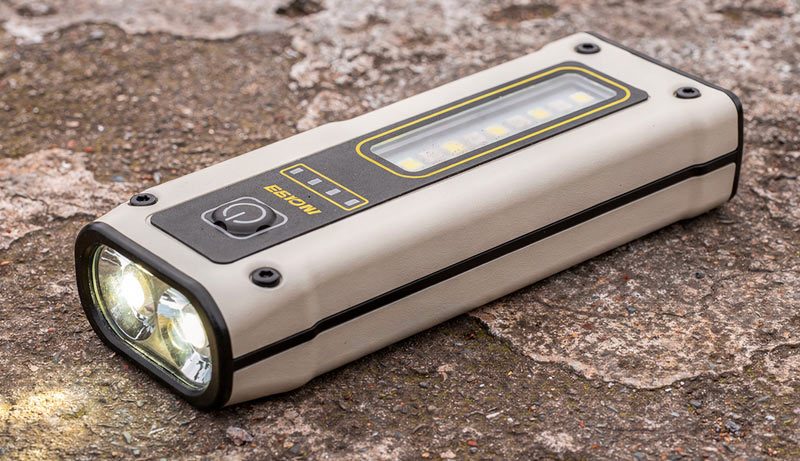 Lampe rechargeable USB-C avec batterie lithium haute capacité