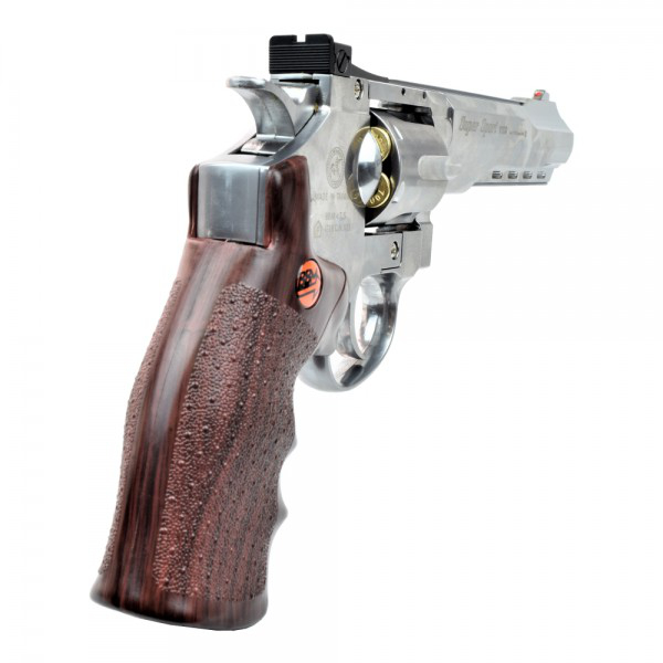 Revolver Bruni CN821 6 pouces chromé full métal