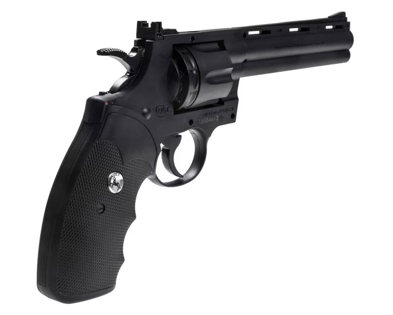Munitions 4,5 mm plombs diabolos et billes acier BBs pour Colt Python CO2