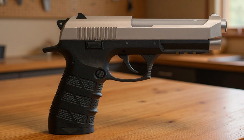 Vue latérale du pistolet Ekol ES P92 Fumé