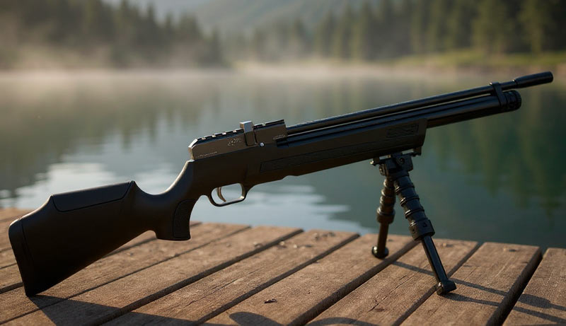 Carabine à air comprimé EKOL P 4550H avec accessoires