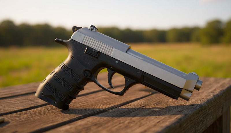 Pistolet Ekol ES P92 White CO2 vue générale