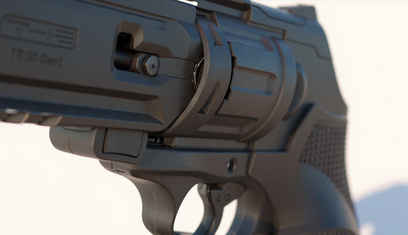 Vue avant du revolver Umarex TR50 Gen2