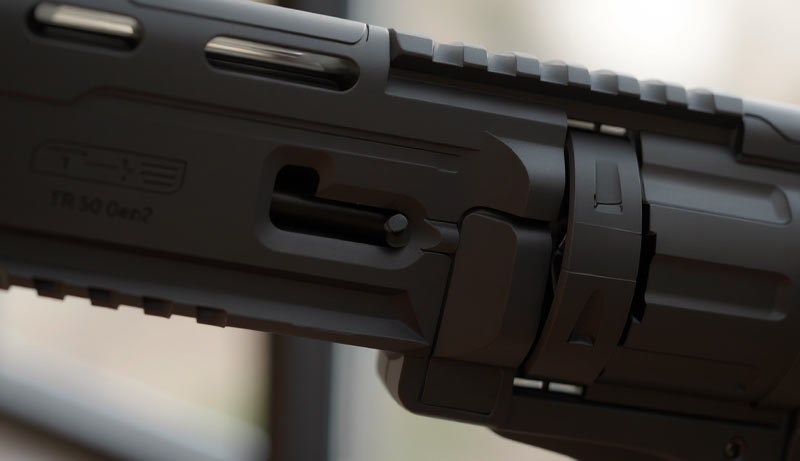 Système Quick-Piercing et holster cuisse du Umarex TR50 Gen2