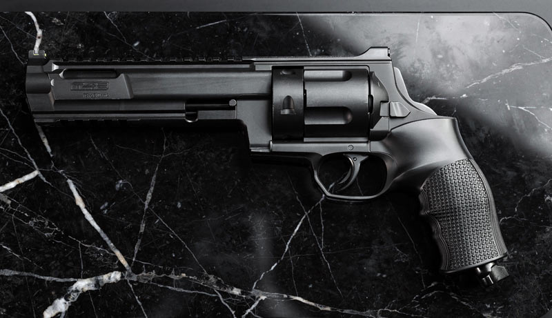 Revolver TR68 Gen2 avec rails Picatinny et visée fibre optique