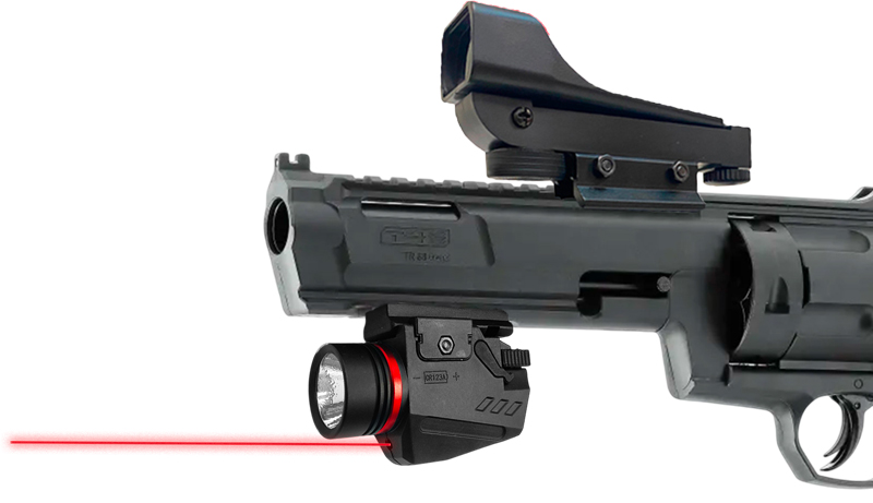 TR68 T4E avec lampe laser et viseur point rouge