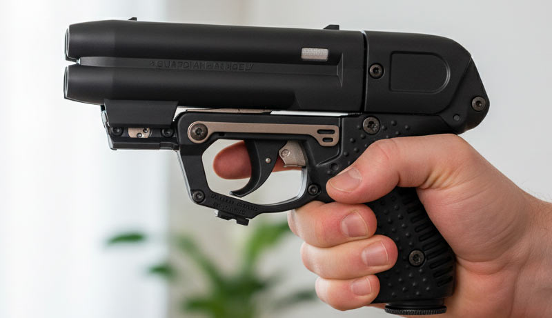 Pistolet lacrymogène JPX dispositif de défense légal en France catégorie D