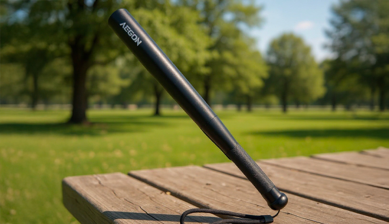 Matraque lampe torche AEGON compacte et légère