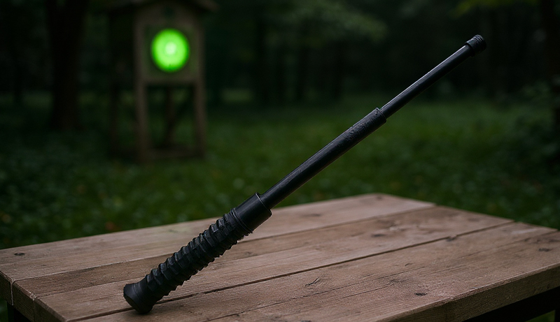 Détail poignée et étui orientable 360 degrés