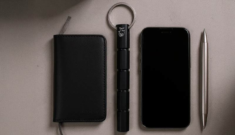 Kubotan noir Piranha PKB2 utilisation et prise en main