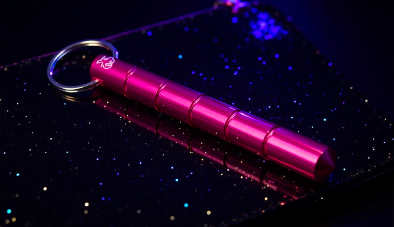 Kubotan rond rose Piranha PKB2 utilisation