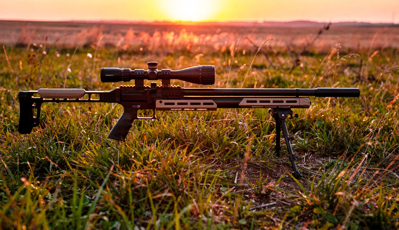 Carabine Snowpeak Mercury AP1000 calibre 5.5mm vue détaillée